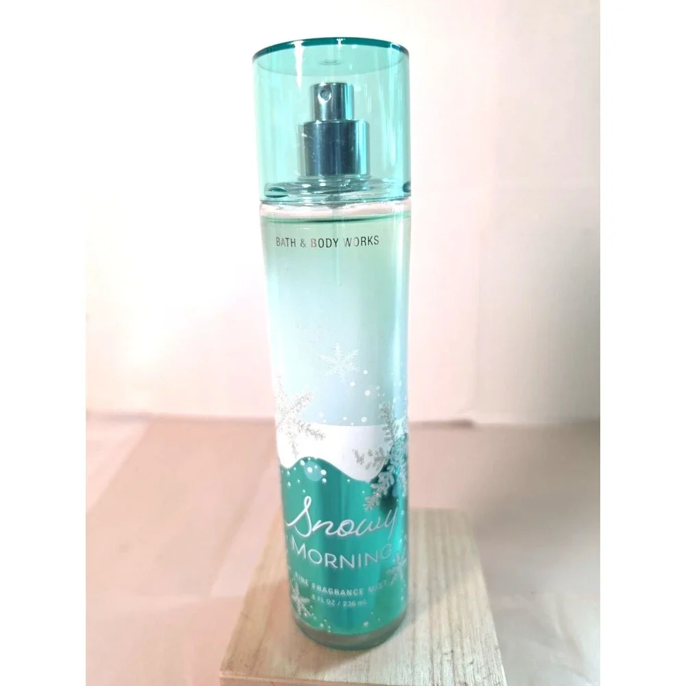 New Bath & Body Works Snowy Morning Fine Fragrance Mist 8 oz